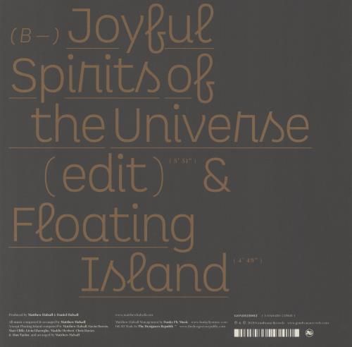 Matthew Halsall Joyful Spirits Of The Universe 12" vinyl single (12 inch record / Maxi-single) UK OKZ12JO845293