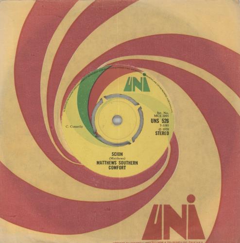 Matthews Southern Comfort Woodstock - 1st 7" vinyl single (7 inch record / 45) UK MTT07WO493335