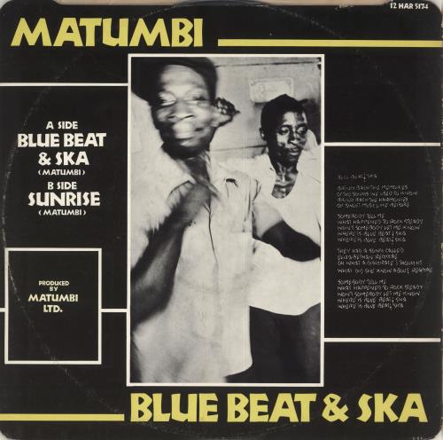 Matumbi Bluebeat & Ska 12" vinyl single (12 inch record / Maxi-single) UK MG812BL705664