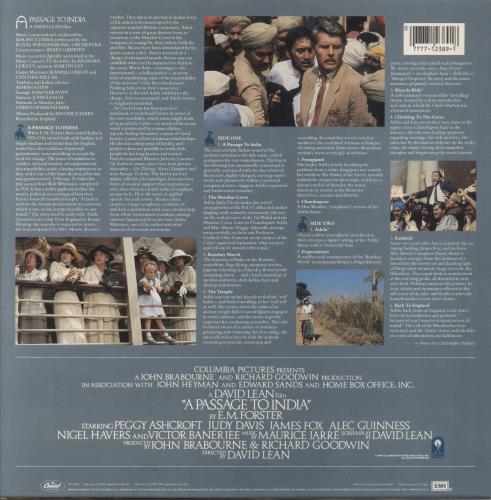 Maurice Jarre A Passage To India vinyl LP album (LP record) US MJALPAP860552