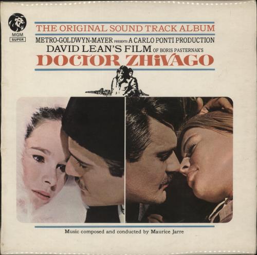 Maurice Jarre Doctor Zhivago vinyl LP album (LP record) UK MJALPDO522747