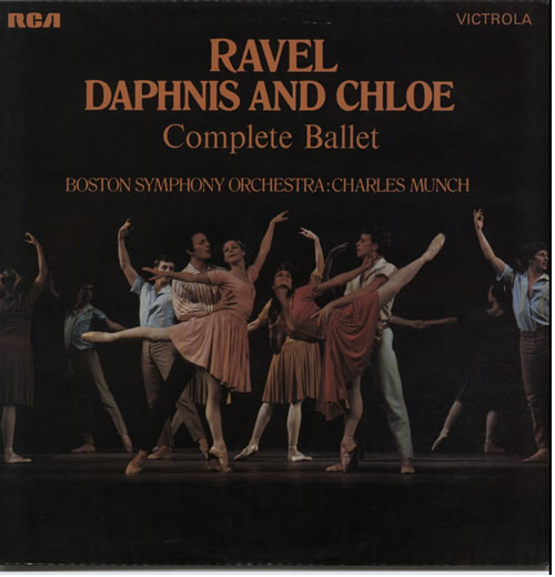 Maurice Ravel Daphnis And Chloe vinyl LP album (LP record) UK RVZLPDA637451