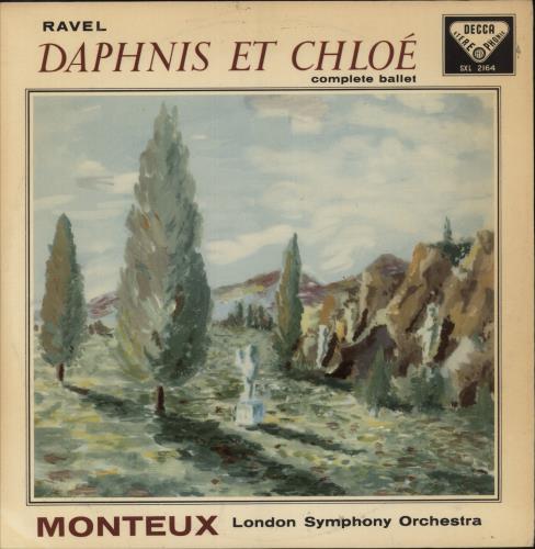 Maurice Ravel Daphnis Et Chlo� vinyl LP album (LP record) UK RVZLPDA869926
