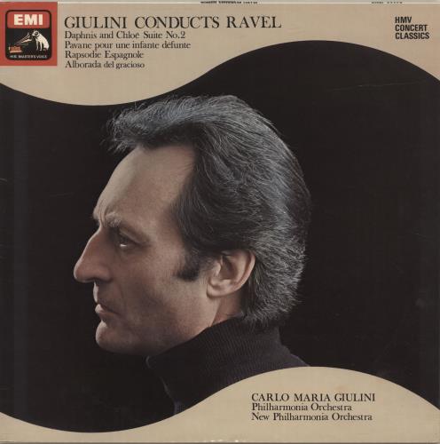 Maurice Ravel Giulini Conducts Ravel vinyl LP album (LP record) UK RVZLPGI689387