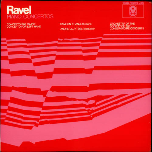 Maurice Ravel Piano Concertos vinyl LP album (LP record) UK RVZLPPI538850