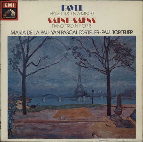 Maurice Ravel Piano Trio In A Minor vinyl LP album (LP record) UK RVZLPPI635271