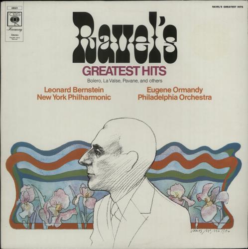Maurice Ravel Ravel's Greatest Hits vinyl LP album (LP record) UK RVZLPRA644646