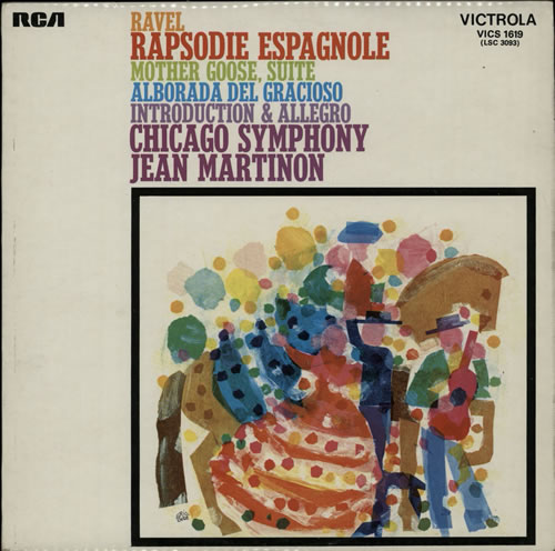 Maurice Ravel The Sound Of Ravel vinyl LP album (LP record) UK RVZLPTH633355