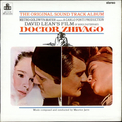 Maurice Jarre Doctor Zhivago vinyl LP album (LP record) UK MJALPDO504827