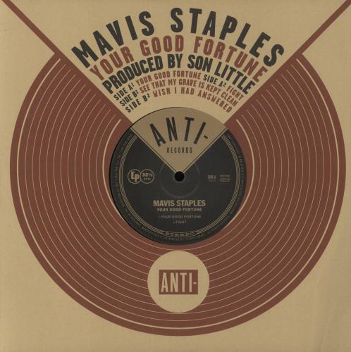 Mavis Staples Your Good Fortune EP 10" vinyl single (10 inch record) US MAV10YO802502