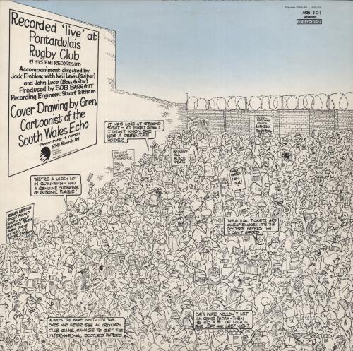 Max Boyce We All Had Doctors' Papers vinyl LP album (LP record) UK MXBLPWE374213