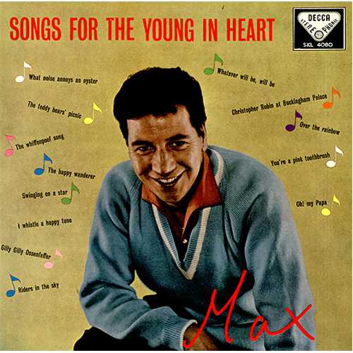 Max Bygraves Songs For The Young At Heart vinyl LP album (LP record) UK MXGLPSO409232