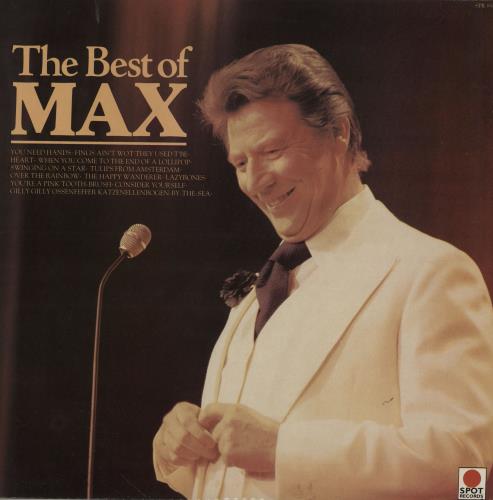 Max Bygraves The Best Of vinyl LP album (LP record) UK MXGLPTH760730