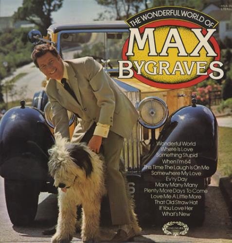 Max Bygraves The Wonderful World Of Max Bygraves vinyl LP album (LP record) UK MXGLPTH240740