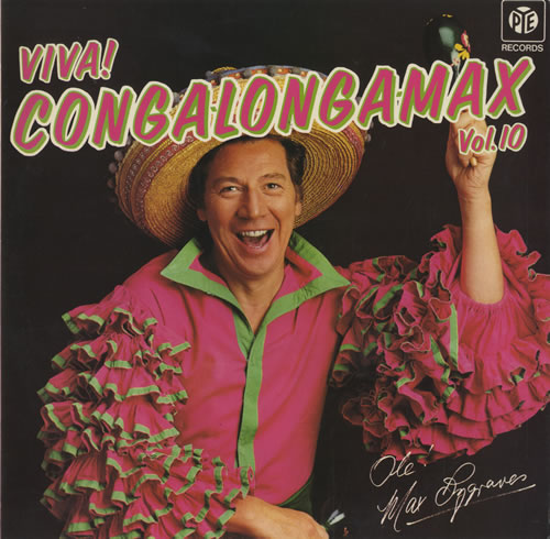 Max Bygraves Viva! Congalongamax Vol.10 vinyl LP album (LP record) UK MXGLPVI484194