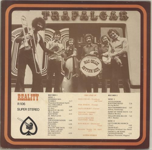 Max Collie's Rhythm Aces Battle Of Trafalgar 2-LP vinyl record set (Double LP Album) UK M652LBA700329