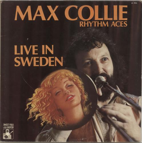 Max Collie's Rhythm Aces Live In Sweden vinyl LP album (LP record) UK M65LPLI700322