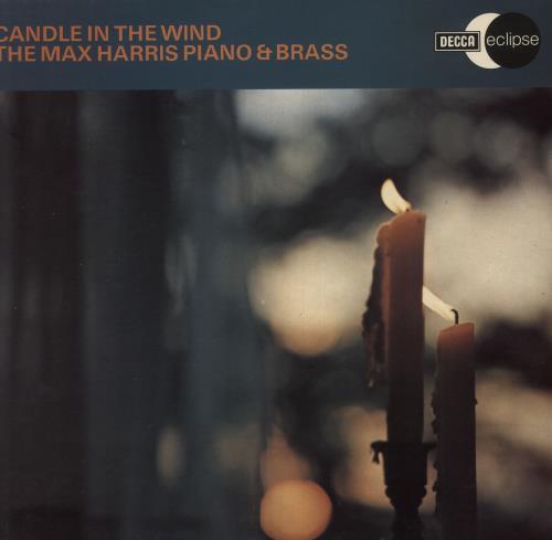 Max Harris Candle In The Wind vinyl LP album (LP record) UK M4-LPCA746913