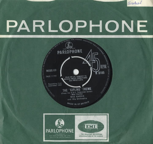 Max Harris The 'Kipling' Theme 7" vinyl single (7 inch record / 45) UK M4-07TH557131