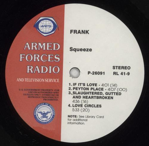 Max Q Max Q - American Forces Radio & Television Service vinyl LP album (LP record) US MAXLPMA507946