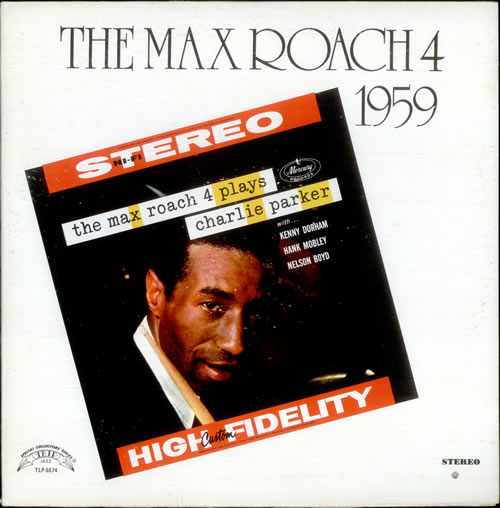 Max Roach Plays Charlie Parker vinyl LP album (LP record) US MXRLPPL532652
