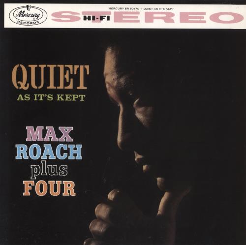 Max Roach Quiet As Its Kept - 180gm Vinyl + Booklet vinyl LP album (LP record) UK MXRLPQU832413