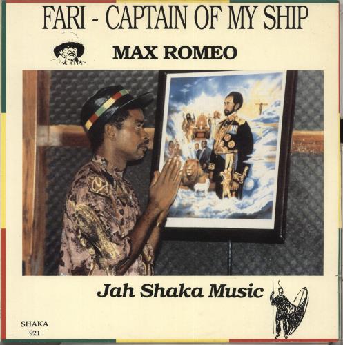 Max Romeo Fari - Captain Of My Ship vinyl LP album (LP record) UK MXOLPFA711973