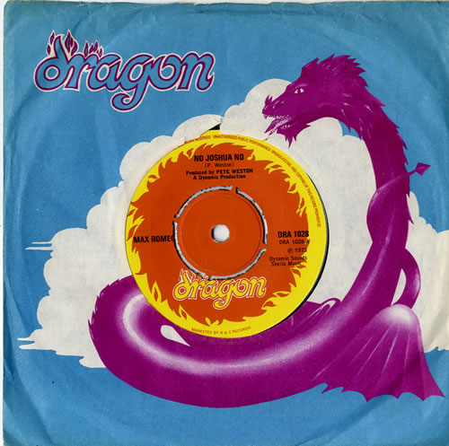 Max Romeo No Joshua No 7" vinyl single (7 inch record / 45) UK MXO07NO600227