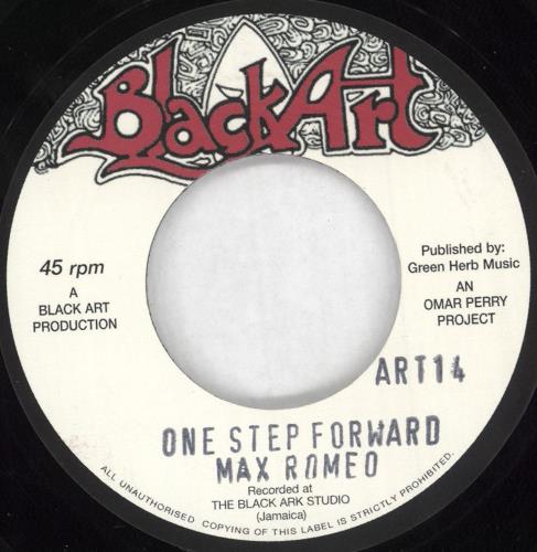 Max Romeo One Step Forward 7" vinyl single (7 inch record / 45) UK MXO07ON731971