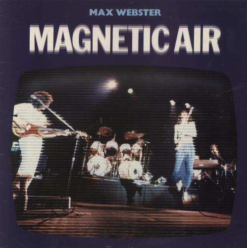 Max Webster Magnetic Air vinyl LP album (LP record) UK MXWLPMA04829