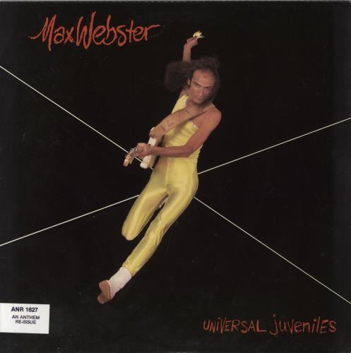 Max Webster Universal Juveniles vinyl LP album (LP record) Canadian MXWLPUN465641