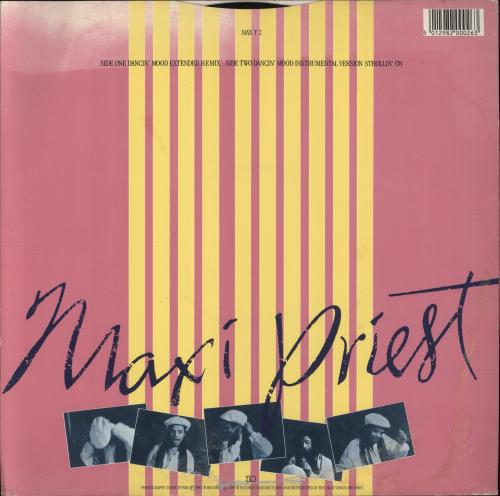 Maxi Priest Dancin' Mood 12" vinyl single (12 inch record / Maxi-single) UK MXP12DA860374