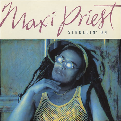 Maxi Priest Strollin' On 7" vinyl single (7 inch record / 45) UK MXP07ST248059