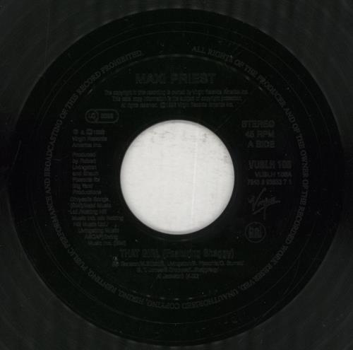 Maxi Priest That Girl 7" vinyl single (7 inch record / 45) UK MXP07TH855215