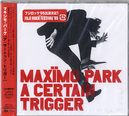 Maximo Park A Certain Trigger CD album (CDLP) Japanese MD8CDAC611049