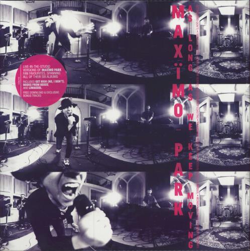 Maximo Park As Long As We Keep Moving - Sealed vinyl LP album (LP record) UK MD8LPAS779823