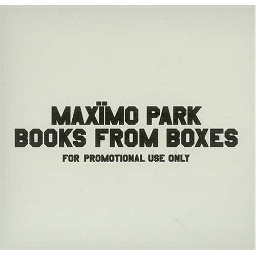 Maximo Park Books From Boxes CD single (CD5 / 5") UK MD8C5BO407350