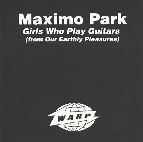 Maximo Park Girls Who Play Guitars CD-R acetate US MD8CRGI434168