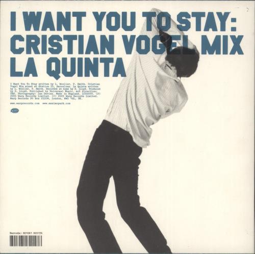 Maximo Park I Want You To Stay - White Vinyl 7" vinyl single (7 inch record / 45) UK MD807IW350425