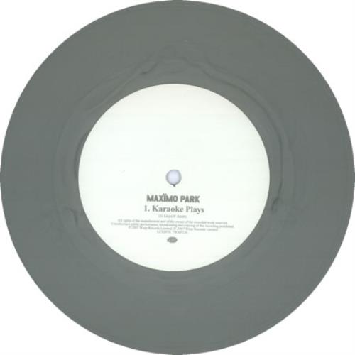 Maximo Park Karaoke Plays 7" vinyl single (7 inch record / 45) UK MD807KA421088