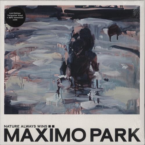 Maximo Park Nature Always Wins - Turquoise Vinyl - Sealed vinyl LP album (LP record) UK MD8LPNA877380
