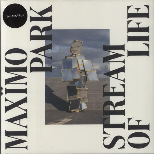 Maximo Park Stream Of Life - Eco-Mix Vinyl + Fully Autographed Band Print vinyl LP album (LP record) UK MD8LPST856709