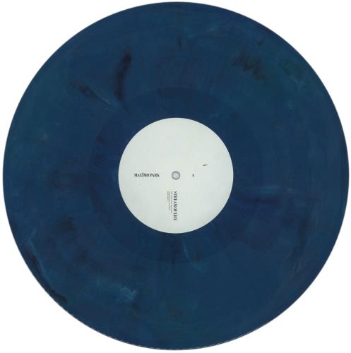 Maximo Park Stream Of Life - Eco-Mix Vinyl + Fully Autographed Band Print vinyl LP album (LP record) UK MD8LPST856709