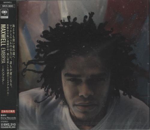 Maxwell Embrya CD album (CDLP) Japanese XWECDEM664931