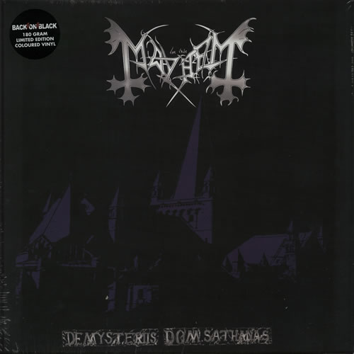 Mayhem De Mysteriis Dom Sathanas - Record Store Day vinyl LP album (LP record) UK NVYLPDE583329