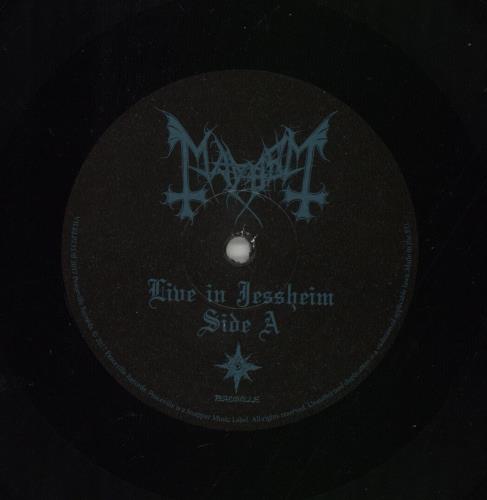 Mayhem Live In Jessheim vinyl LP album (LP record) UK NVYLPLI863698