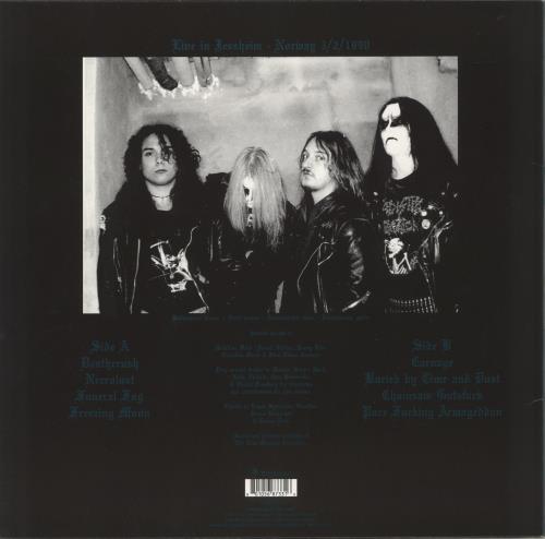 Mayhem Live In Jessheim vinyl LP album (LP record) UK NVYLPLI863698