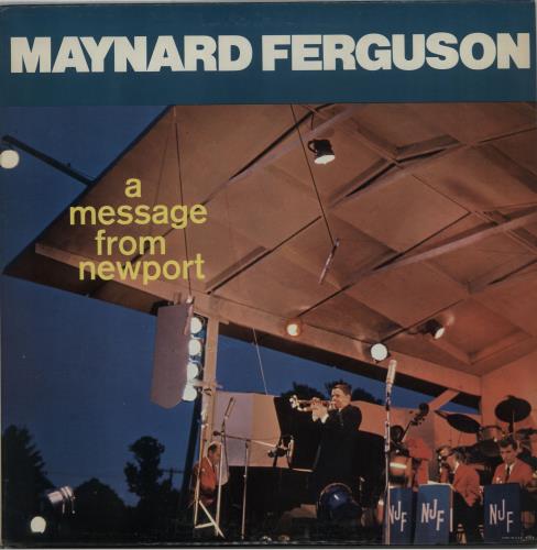 Maynard Ferguson A Message From Newport vinyl LP album (LP record) US MYDLPAM651739