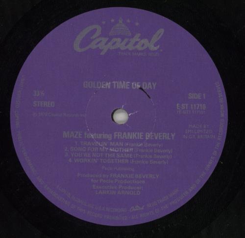Maze Golden Time Of Day vinyl LP album (LP record) UK M.ZLPGO684341