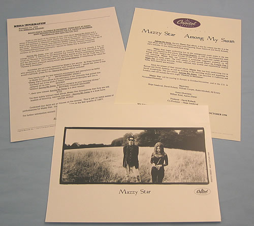 Mazzy Star Among My Swan media press pack US MZZPPAM350525